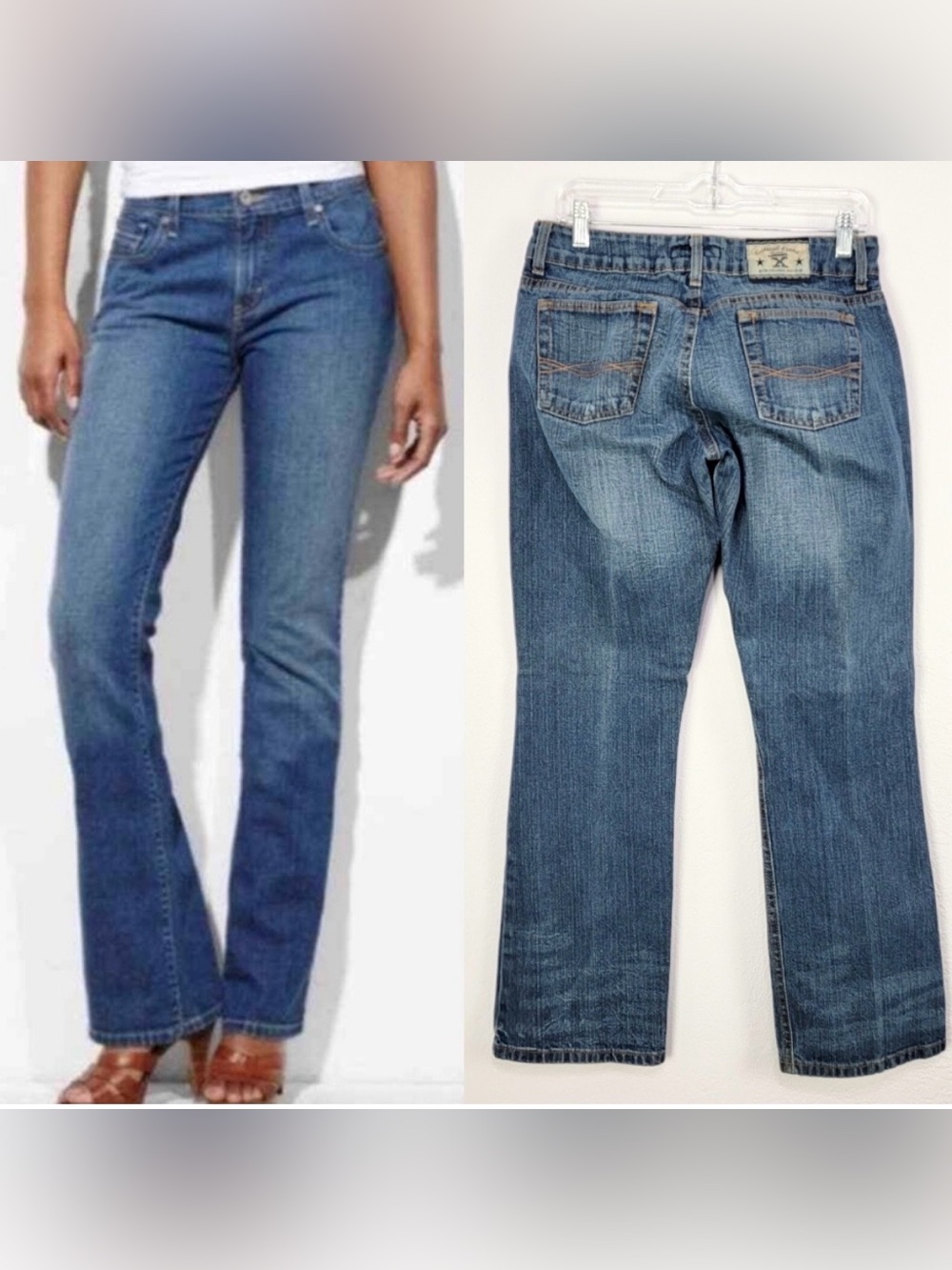 TwentyX by Wrangler Women's Medium Blue Bootcut Jeans
